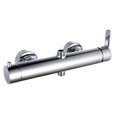 5020-21 pirinç musluk tek kollu sıcak/soğuk su duvara monte duş bataryası