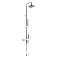 YS34222 Çıkış ağızlı duş kolonu, termostatik yağmur duş kolonu, yüksekliği ayarlanabilir;