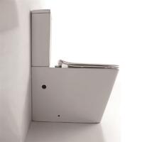 YS22251P 2 parçalı Çerçevesiz seramik tuvalet, P-tuzaklı sifonlu tuvalet;
