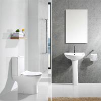 YS22270P 2 parçalı Çerçevesiz seramik tuvalet, P-tuzaklı sifonlu tuvalet;