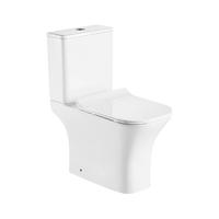 YS22291P 2 parçalı Çerçevesiz seramik tuvalet, P-tuzaklı sifonlu tuvalet;