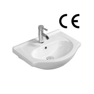 YS27201-55 Seramik dolaplı lavabo, makyaj lavabosu, lavabo;