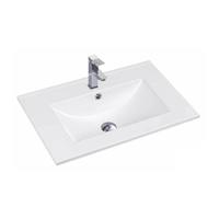 YS27286W-60 mat beyaz sırlı seramik dolaplı lavabo, makyaj lavabosu, lavabo;