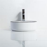 YS28447-LB Seramik tezgah üstü lavabo, artistik lavabo, seramik lavabo;