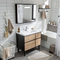 YS54115-M2 banyo mobilyası, aynalı dolap, banyo dolabı