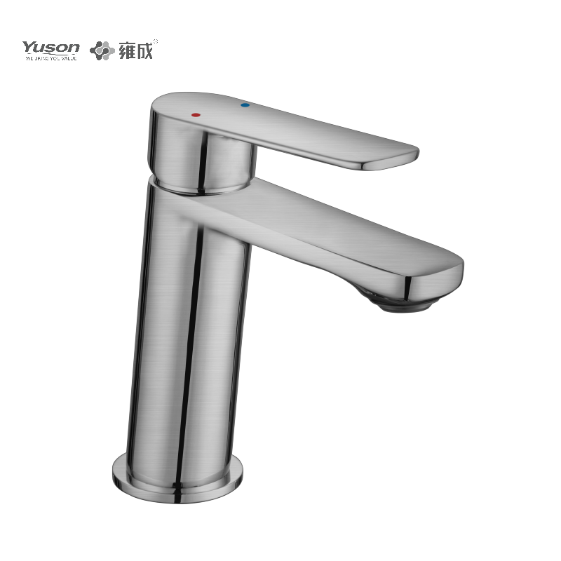 3178-30 Pirinç Musluk tek kollu güverte üstü sıcak ve soğuk su lavabo bataryası