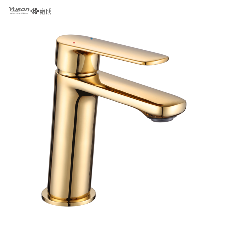 3178-30 Pirinç Musluk tek kollu güverte üstü sıcak ve soğuk su lavabo bataryası