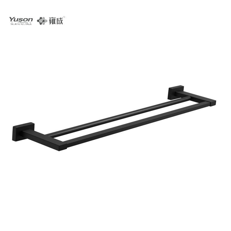 13424D Sleek Banyo aksesuarları, 2 Kutuplu Havluluk, 24”, Havluluk, Çinko/Pirinç/SUS Havluluk, duvara monte(Seri 13400)