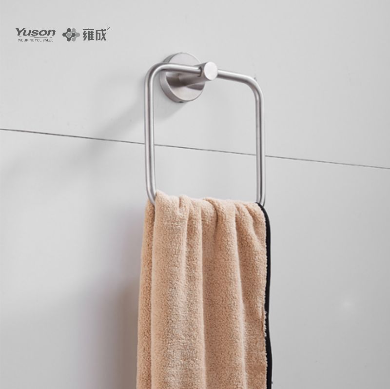 15510 Şık Banyo aksesuarları, Havlu askısı, Havluluk, Çinko/Pirinç/SUS Havluluk, duvara monte(Seri 15500)