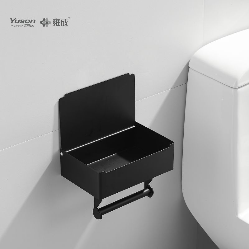 18786D Sleek Banyo aksesuarları, Tuvalet kağıdı tutucusu, Çinko/Pirinç/SUS Tuvalet kağıdı rulosu tutucusu, duvara monte(Seri 18700)