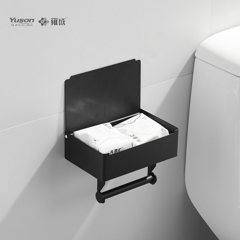 18786D Sleek Banyo aksesuarları, Tuvalet kağıdı tutucusu, Çinko/Pirinç/SUS Tuvalet kağıdı rulosu tutucusu, duvara monte(Seri 18700)