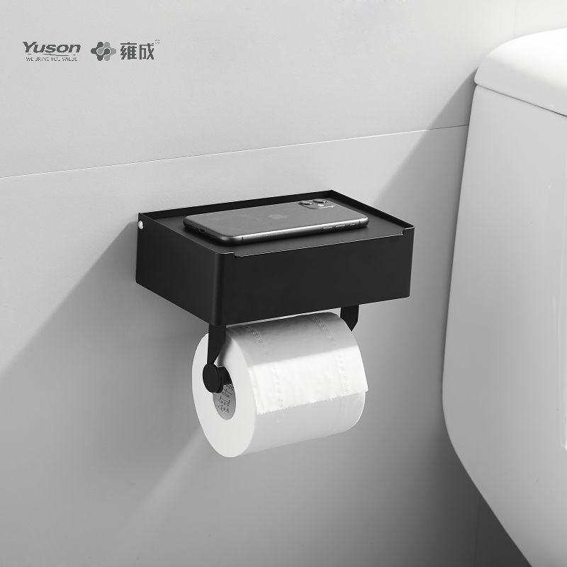 18786D Sleek Banyo aksesuarları, Tuvalet kağıdı tutucusu, Çinko/Pirinç/SUS Tuvalet kağıdı rulosu tutucusu, duvara monte(Seri 18700)