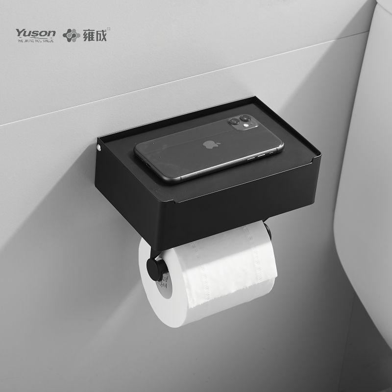 18786D Sleek Banyo aksesuarları, Tuvalet kağıdı tutucusu, Çinko/Pirinç/SUS Tuvalet kağıdı rulosu tutucusu, duvara monte(Seri 18700)