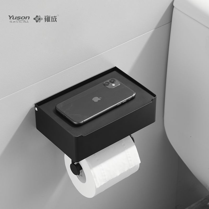 18786D Sleek Banyo aksesuarları, Tuvalet kağıdı tutucusu, Çinko/Pirinç/SUS Tuvalet kağıdı rulosu tutucusu, duvara monte(Seri 18700)
