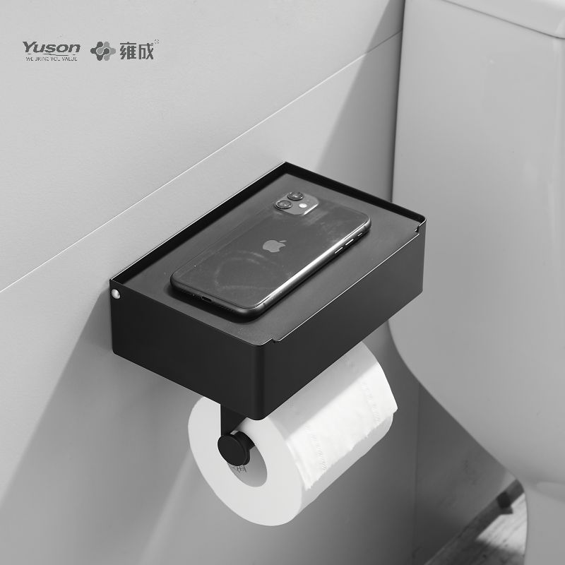 18786D Sleek Banyo aksesuarları, Tuvalet kağıdı tutucusu, Çinko/Pirinç/SUS Tuvalet kağıdı rulosu tutucusu, duvara monte(Seri 18700)