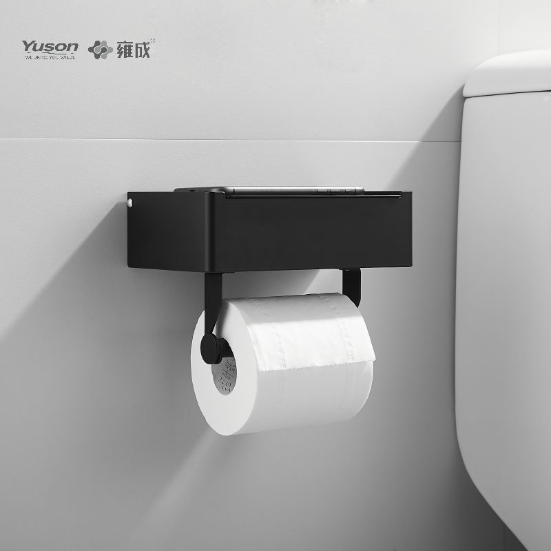 18786D Sleek Banyo aksesuarları, Tuvalet kağıdı tutucusu, Çinko/Pirinç/SUS Tuvalet kağıdı rulosu tutucusu, duvara monte(Seri 18700)