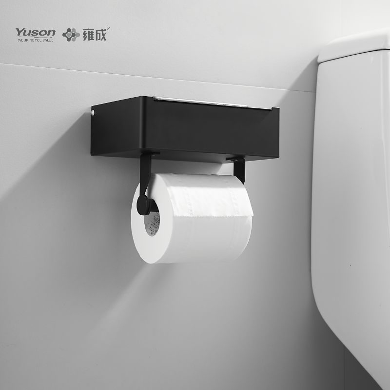 18786D Sleek Banyo aksesuarları, Tuvalet kağıdı tutucusu, Çinko/Pirinç/SUS Tuvalet kağıdı rulosu tutucusu, duvara monte(Seri 18700)