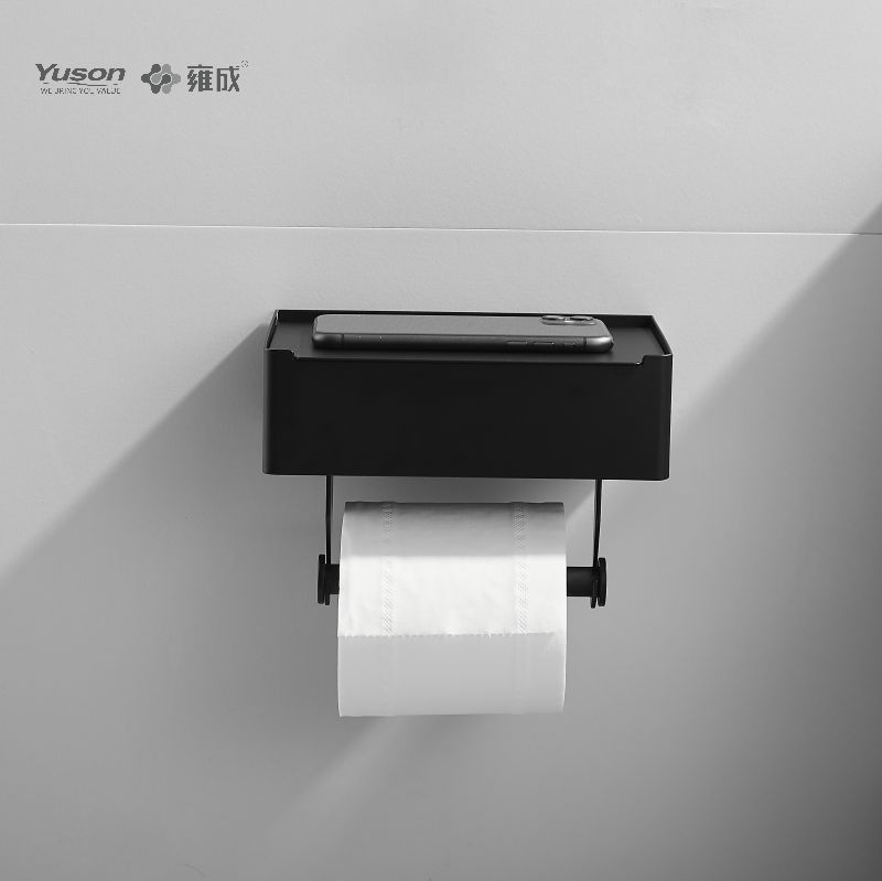 18786D Sleek Banyo aksesuarları, Tuvalet kağıdı tutucusu, Çinko/Pirinç/SUS Tuvalet kağıdı rulosu tutucusu, duvara monte(Seri 18700)