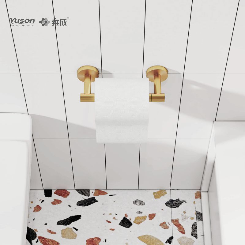 19286P Şık Banyo aksesuarları, Tuvalet kağıdı tutucusu, Çinko/Pirinç/SUS Tuvalet kağıdı rulosu tutucusu, duvara monte(Seri 19200)