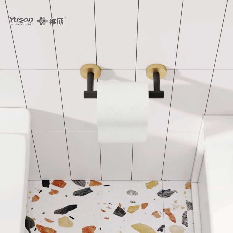 19286P Şık Banyo aksesuarları, Tuvalet kağıdı tutucusu, Çinko/Pirinç/SUS Tuvalet kağıdı rulosu tutucusu, duvara monte(Seri 19200)
