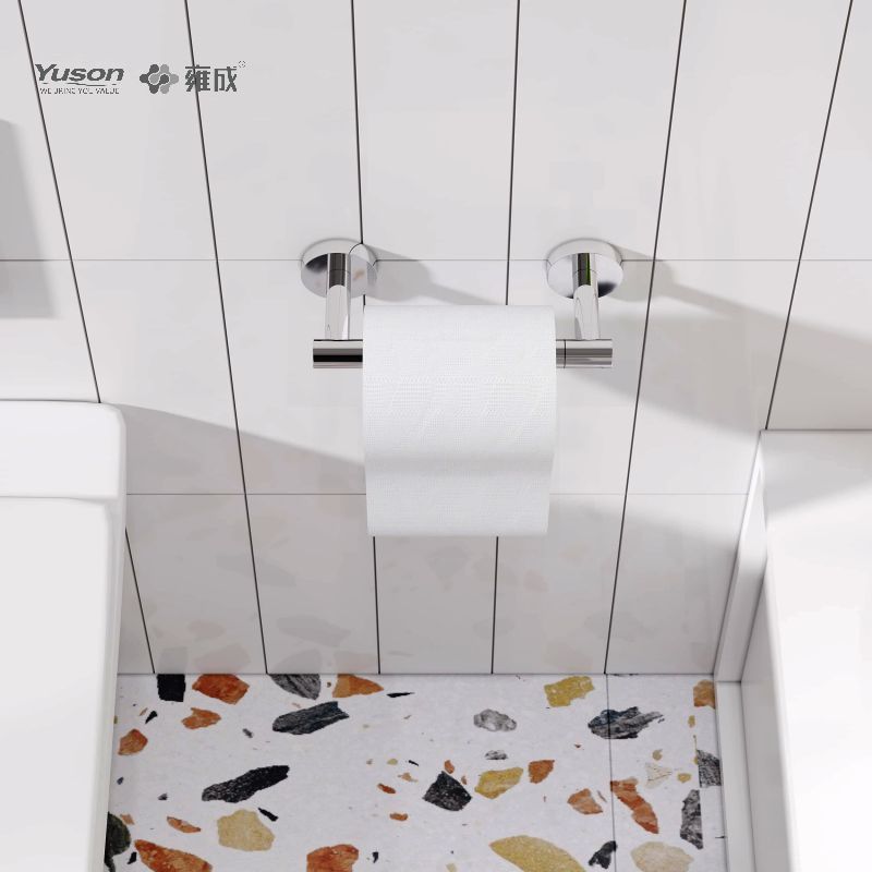 19286P Şık Banyo aksesuarları, Tuvalet kağıdı tutucusu, Çinko/Pirinç/SUS Tuvalet kağıdı rulosu tutucusu, duvara monte(Seri 19200)