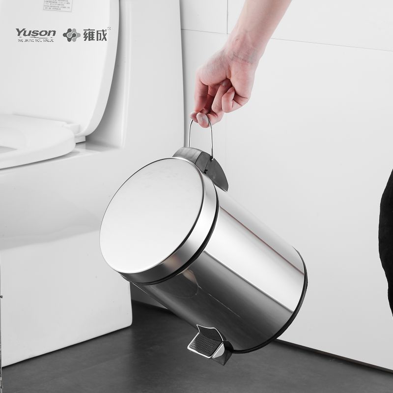 20901 Şık Banyo Aksesuarları, ÇÖP KOVASI, SUS 201/304 çöp kutusu