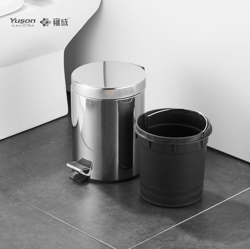 20901 Şık Banyo Aksesuarları, ÇÖP KOVASI, SUS 201/304 çöp kutusu