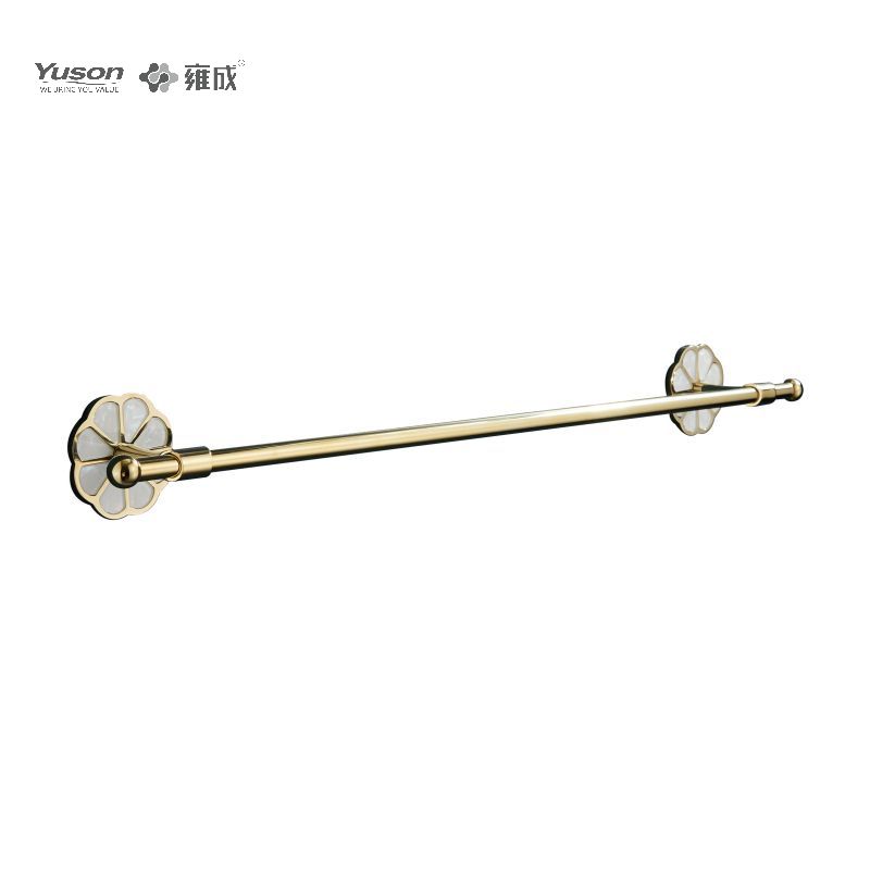 21024 Şık Banyo aksesuarları, Havlu çubukları, 24”, Havluluk, Çinko/Pirinç/SUS Havluluk, duvara monte(Seri 21000)