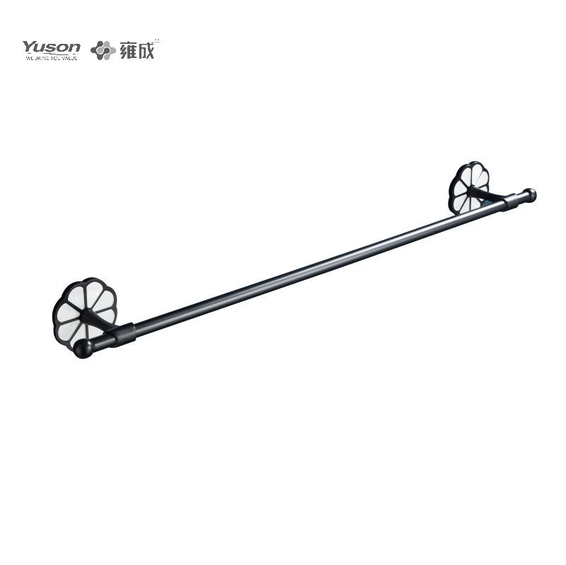 21024 Şık Banyo aksesuarları, Havlu çubukları, 24”, Havluluk, Çinko/Pirinç/SUS Havluluk, duvara monte(Seri 21000)