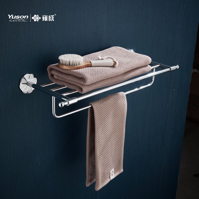 21062 Şık Banyo aksesuarları, Havlu rafları, Havlu askısı, Çinko/Pirinç/SUS Havluluk, duvara monte(Seri 21000)