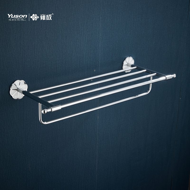 21062 Şık Banyo aksesuarları, Havlu rafları, Havlu askısı, Çinko/Pirinç/SUS Havluluk, duvara monte(Seri 21000)