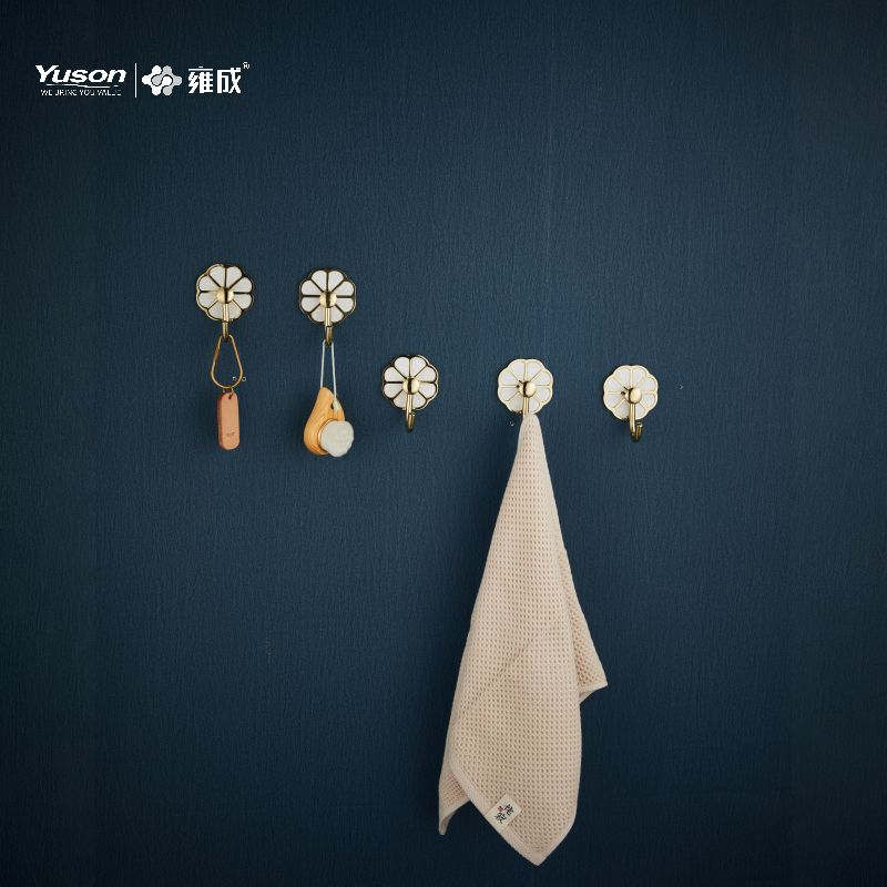 21088 Şık Banyo aksesuarları, Bornoz askısı, Çinko/Pirinç/SUS bornoz askısı, duvara monte(Seri 21000)